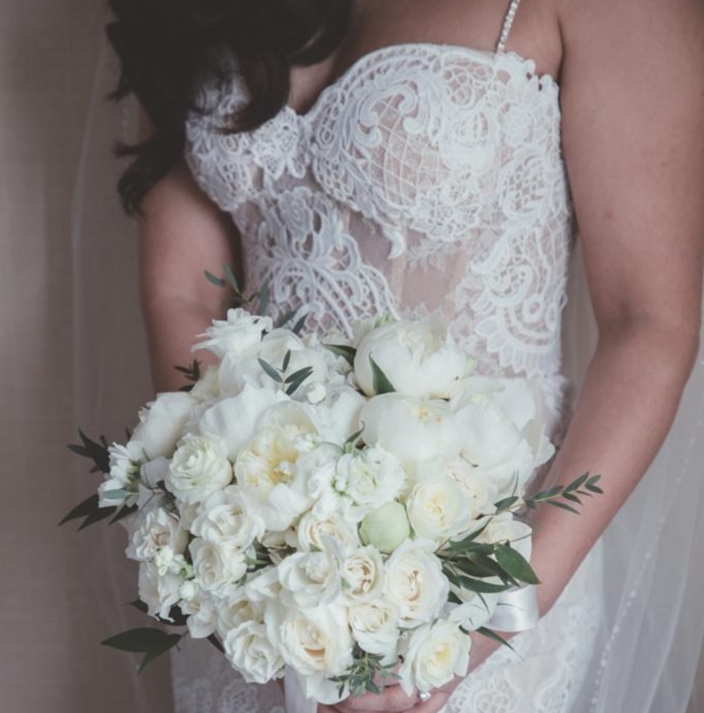 Mermaid style wedding dress - Picture 2 of 8